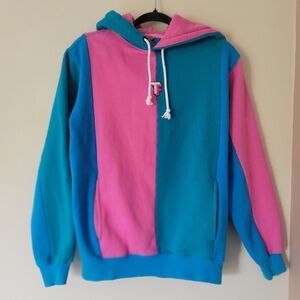 Teddy Fresh Colour Block Hoodie Streetwear Unisex